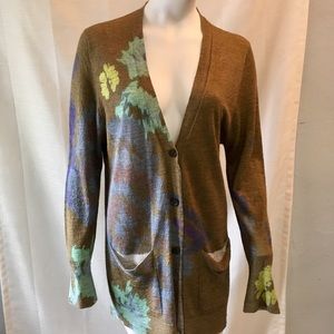 Dries Van Noten alpaca silk blend cardigan